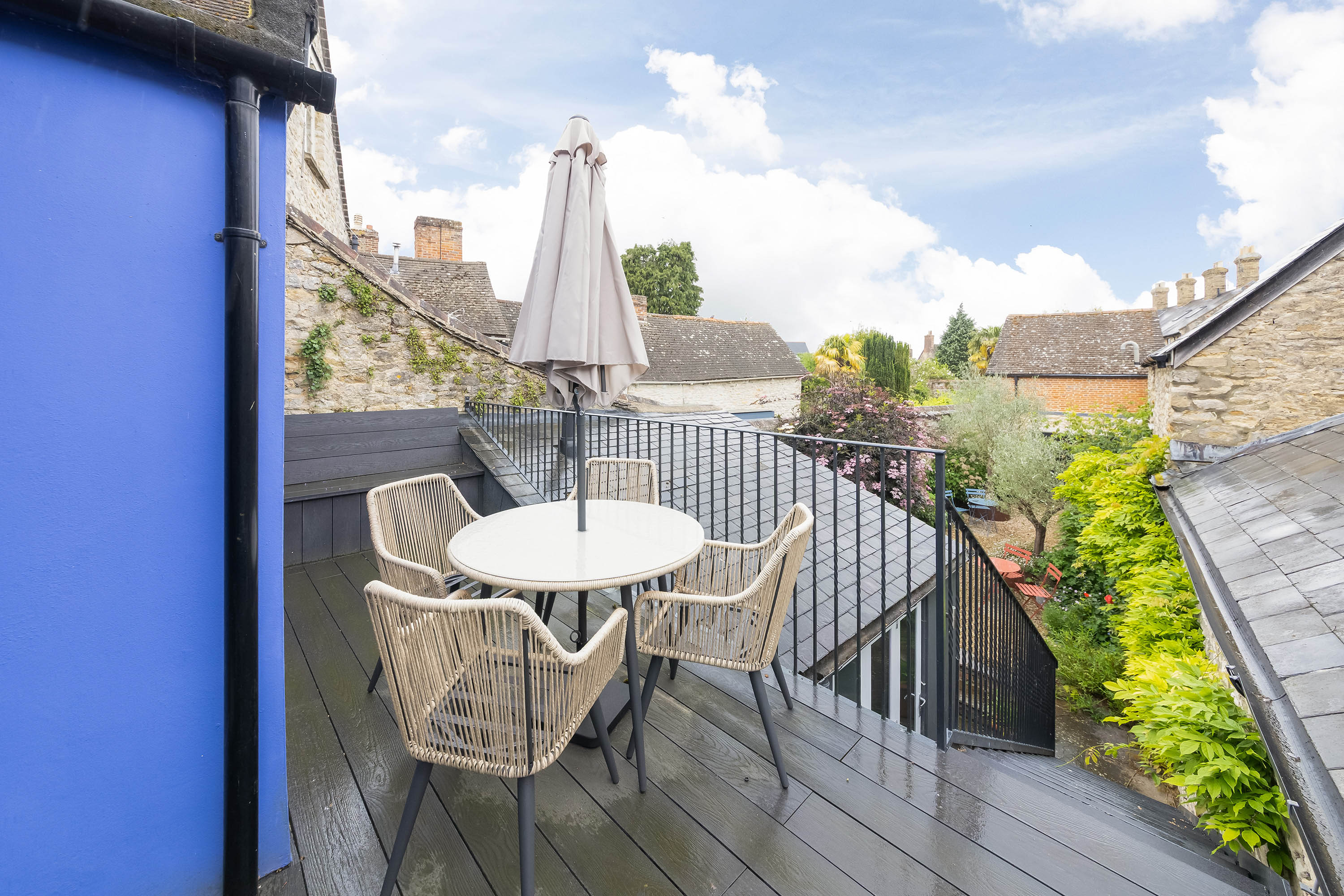 Back garden seating or view